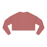 'I Am Cooperation and Harmony' Stylish Women's Cropped Sweatshirt - Perfect for Casual Looks
