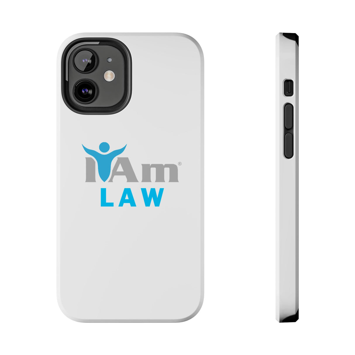 "I Am Law" Affirmation Inspirational Tough Phone Case - I Am Law Motivational Design