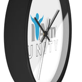 "I Am Unity" Motivational Wall Clock - Modern Home Decor for Mindfulness and Serenity