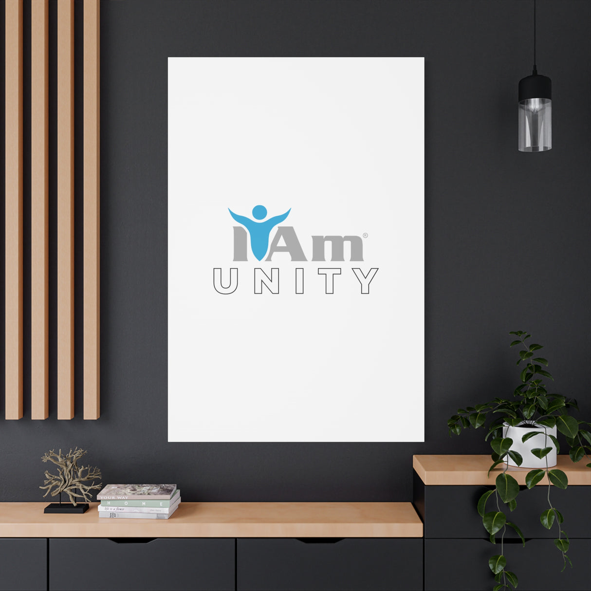 'I Am Unity' Canvas Wall Art - Inspirational Home Decor