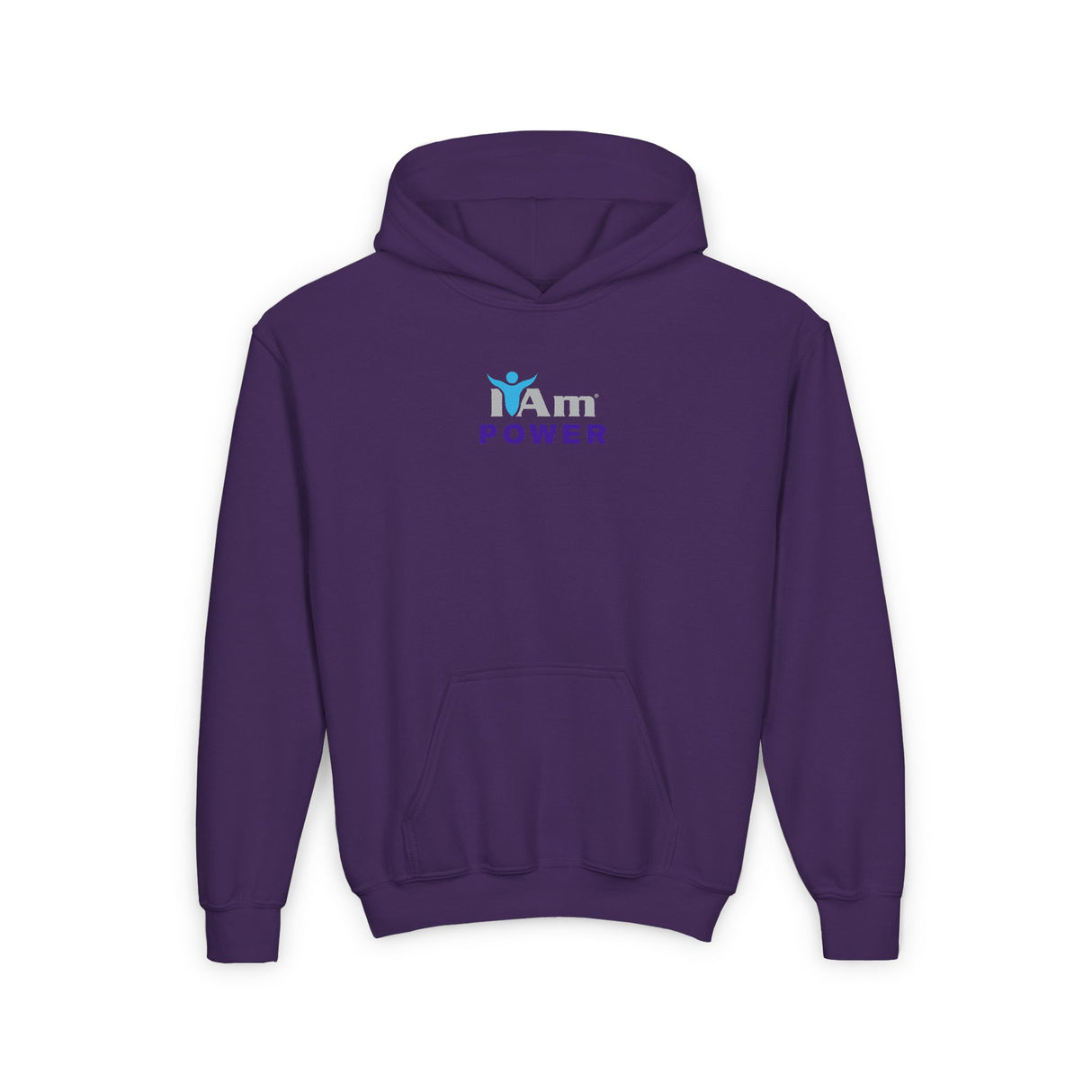 Boys' I Am Power Hoodie - Comfortable & Inspirational Sweatshirt for Kids