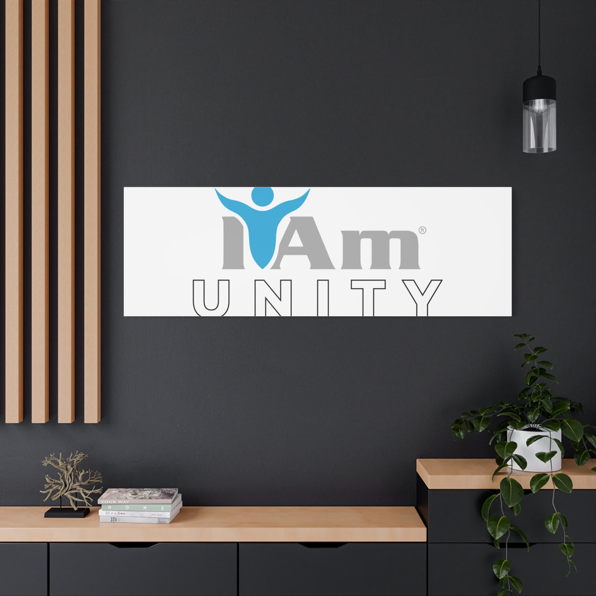 'I Am Unity' Canvas Wall Art - Inspirational Home Decor