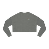 'I Am Cooperation and Harmony' Stylish Women's Cropped Sweatshirt - Perfect for Casual Looks