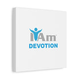 I Am Devotion Canvas Wall Art - Inspirational Home Decor