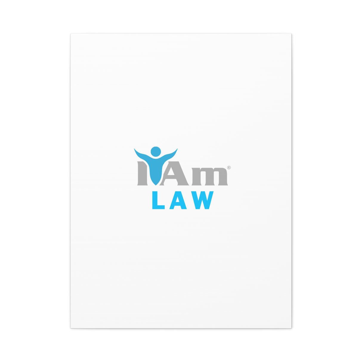 I Am Law Canvas Wall Art - Inspirational Home Decor