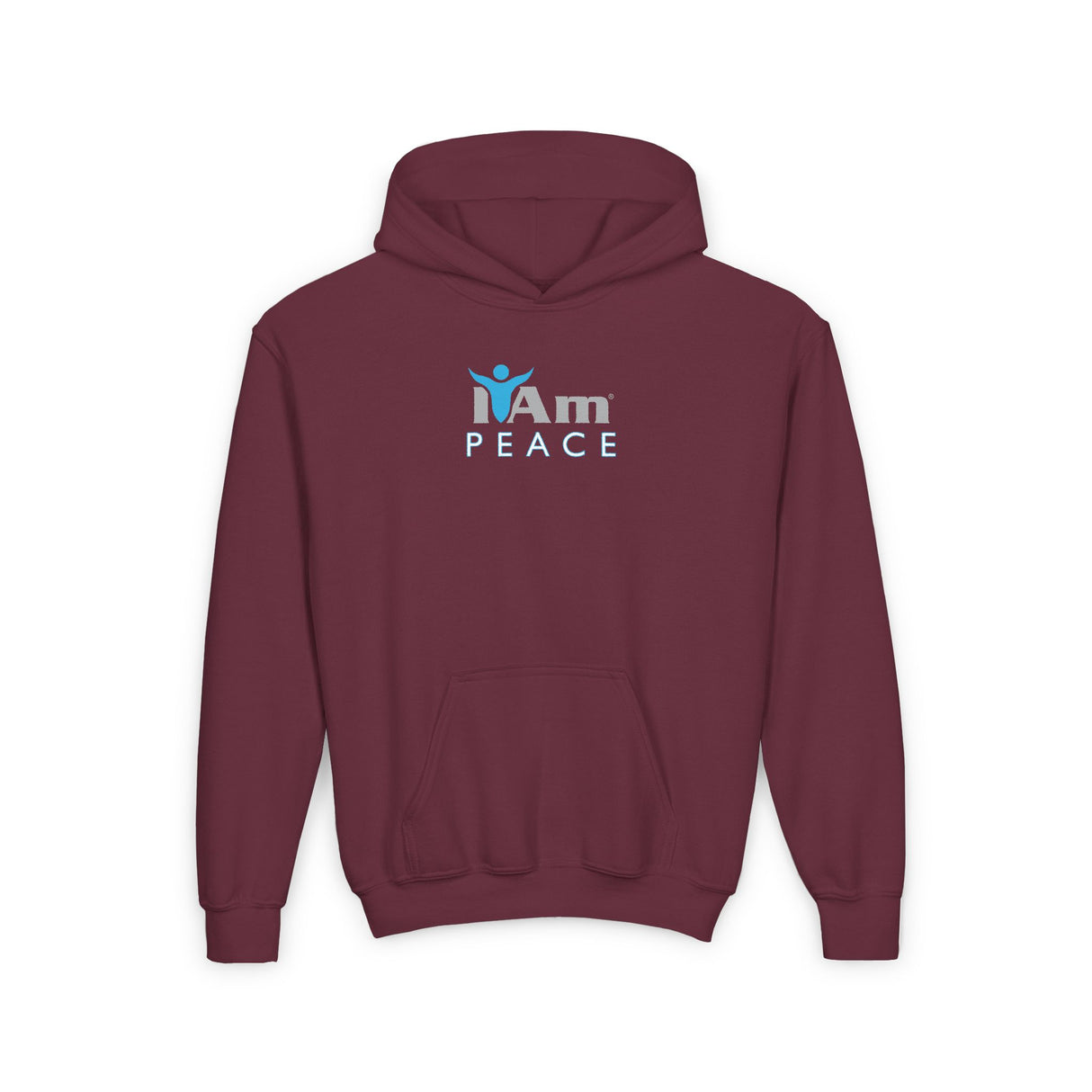 Boys' I Am Peace Hoodie - Comfortable & Inspirational Sweatshirt for Kids