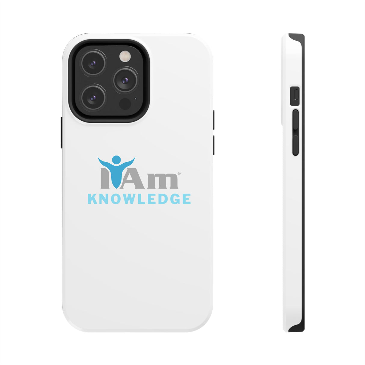 "I Am Knowledge" Affirmation Inspirational Tough Phone Case - I Am Knowledge Motivational Design