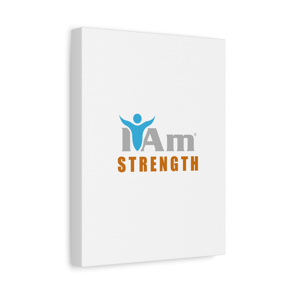 I Am Strength Canvas Wall Art - Inspirational Home Decor