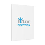 I Am Devotion Canvas Wall Art - Inspirational Home Decor