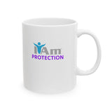 "I Am Protection" Affirmational Ceramic Mug - Perfect Motivation for Coffee Lovers & Gifts