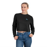 'I Am Devotion' Stylish Women's Cropped Sweatshirt - Perfect for Casual Looks