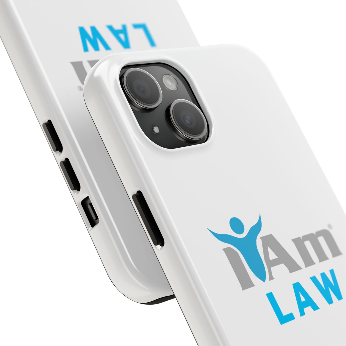 "I Am Law" Affirmation Inspirational Tough Phone Case - I Am Law Motivational Design