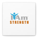 I Am Strength Canvas Wall Art - Inspirational Home Decor