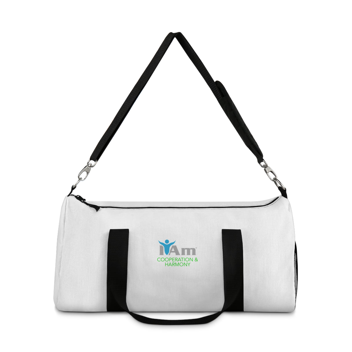'I Am Cooperation and Harmony' Gym/Travel Bag-Motivational Duffel Bag