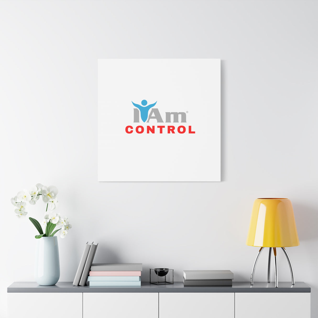 'I Am Control' Canvas Wall Art - Inspirational Home Decor