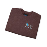 "I Am Peace" Affirmation Unisex Crewneck Sweatshirt - "I Am" Inspirational Design