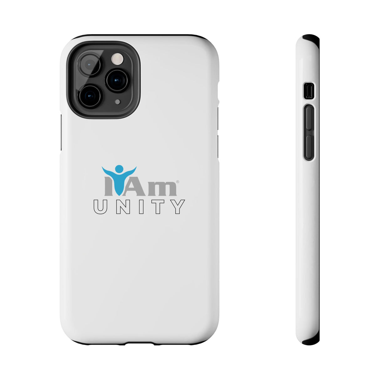 "I Am Unity" Affirmation Inspirational Tough Phone Case - I Am Unity Motivational Design