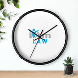 "I Am Law" Motivational Wall Clock - Modern Home Decor for Mindfulness and Serenity