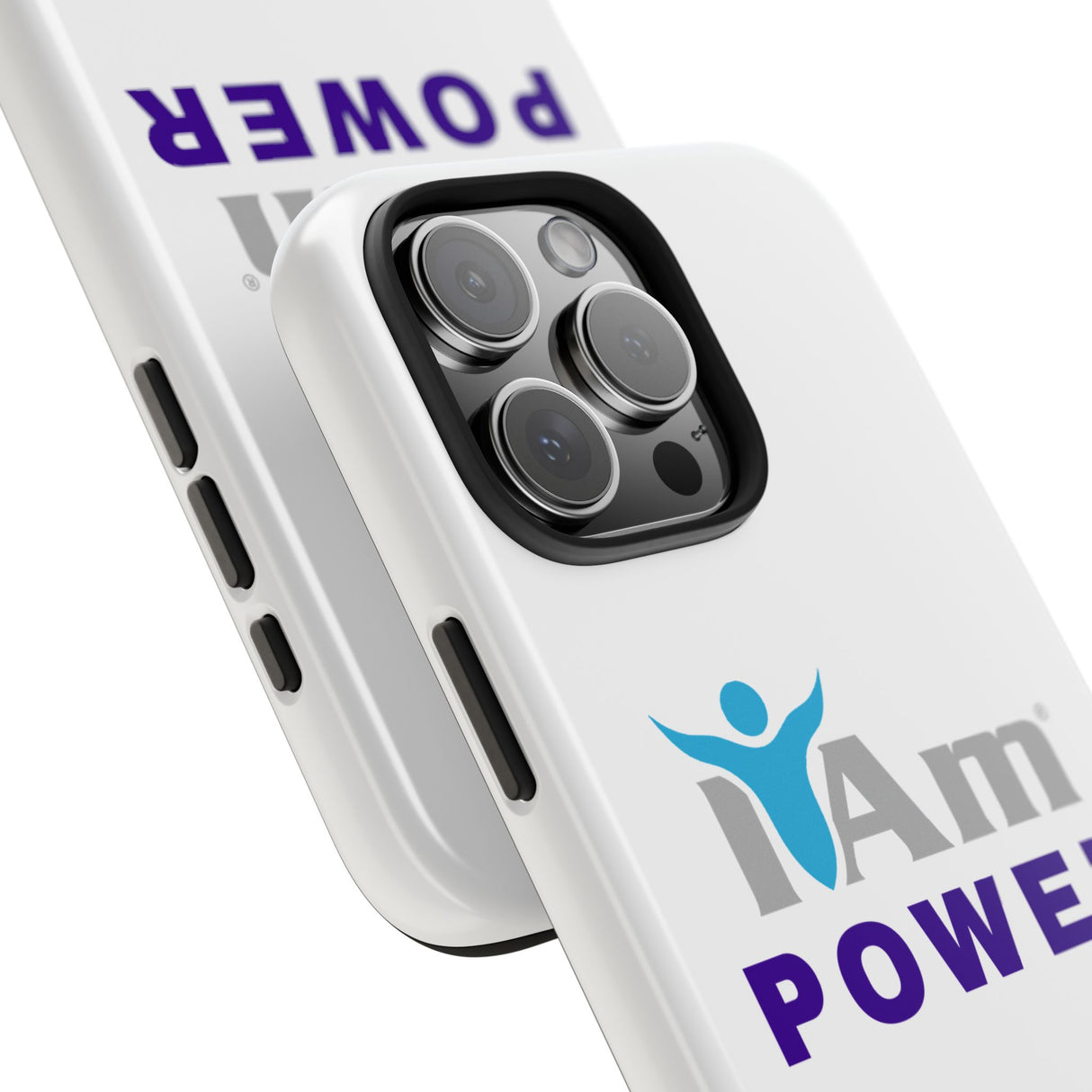 "I Am Power" Affirmation Inspirational Tough Phone Case - I Am POWER Motivational Design