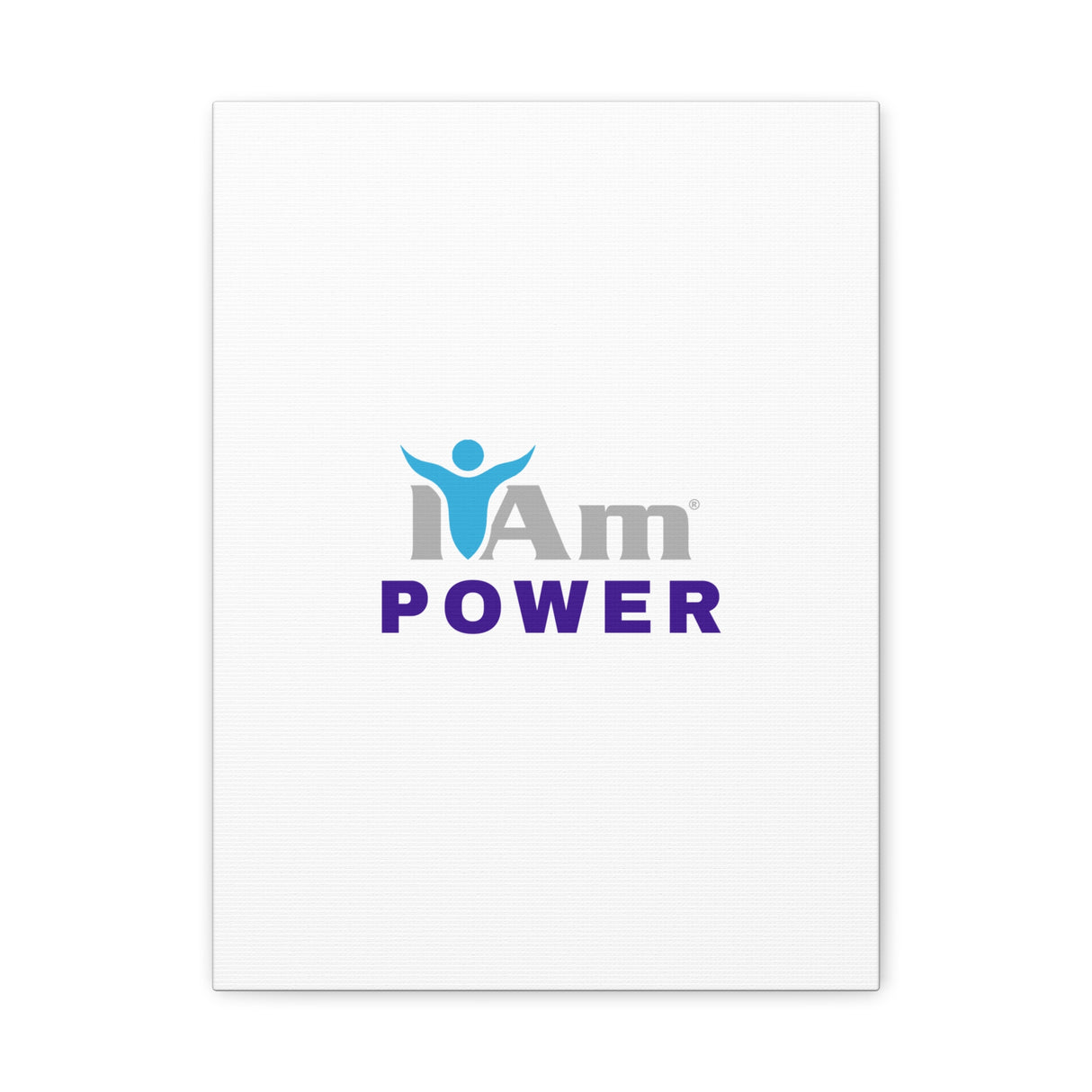 I Am Power Canvas Wall Art - Inspirational Home Decor