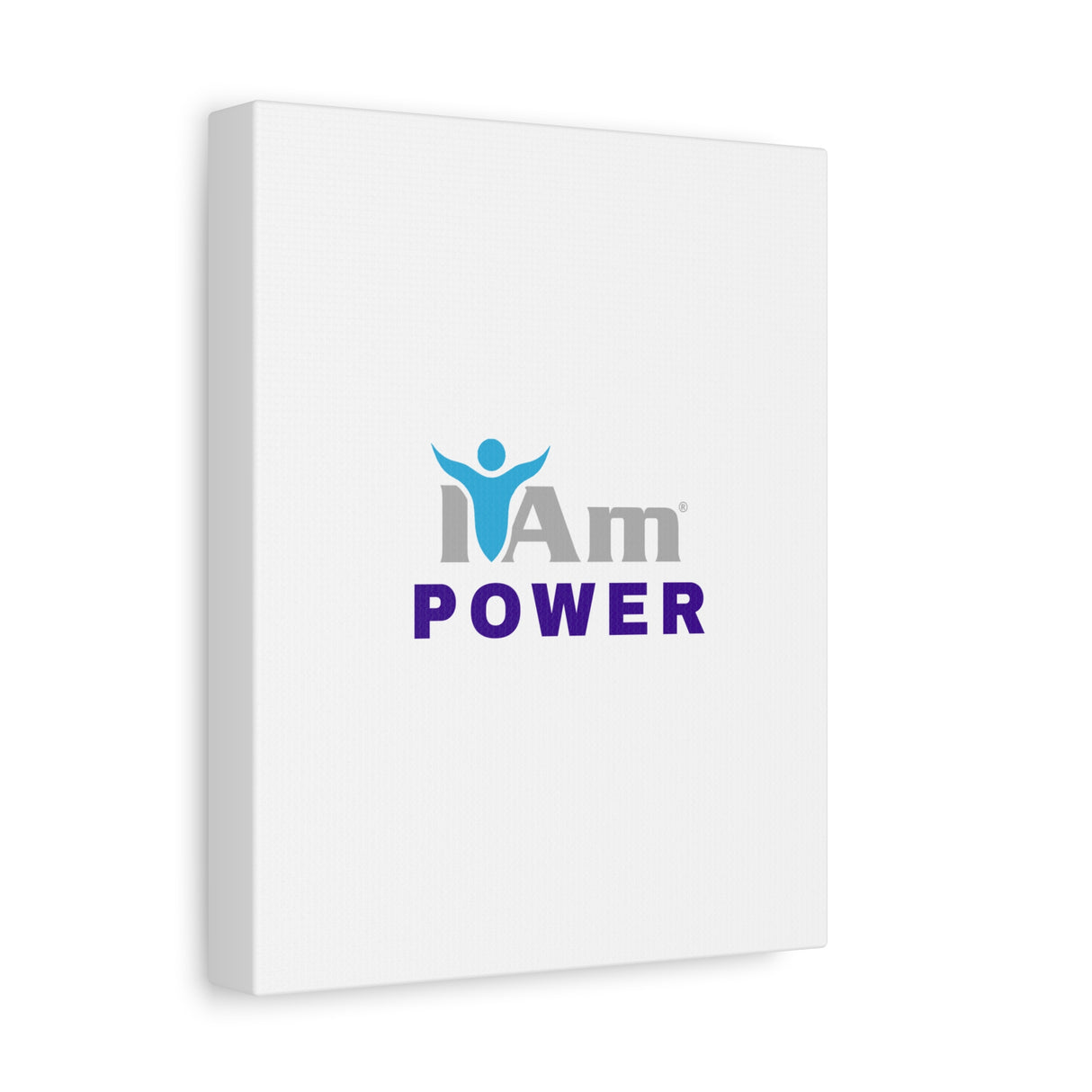 I Am Power Canvas Wall Art - Inspirational Home Decor