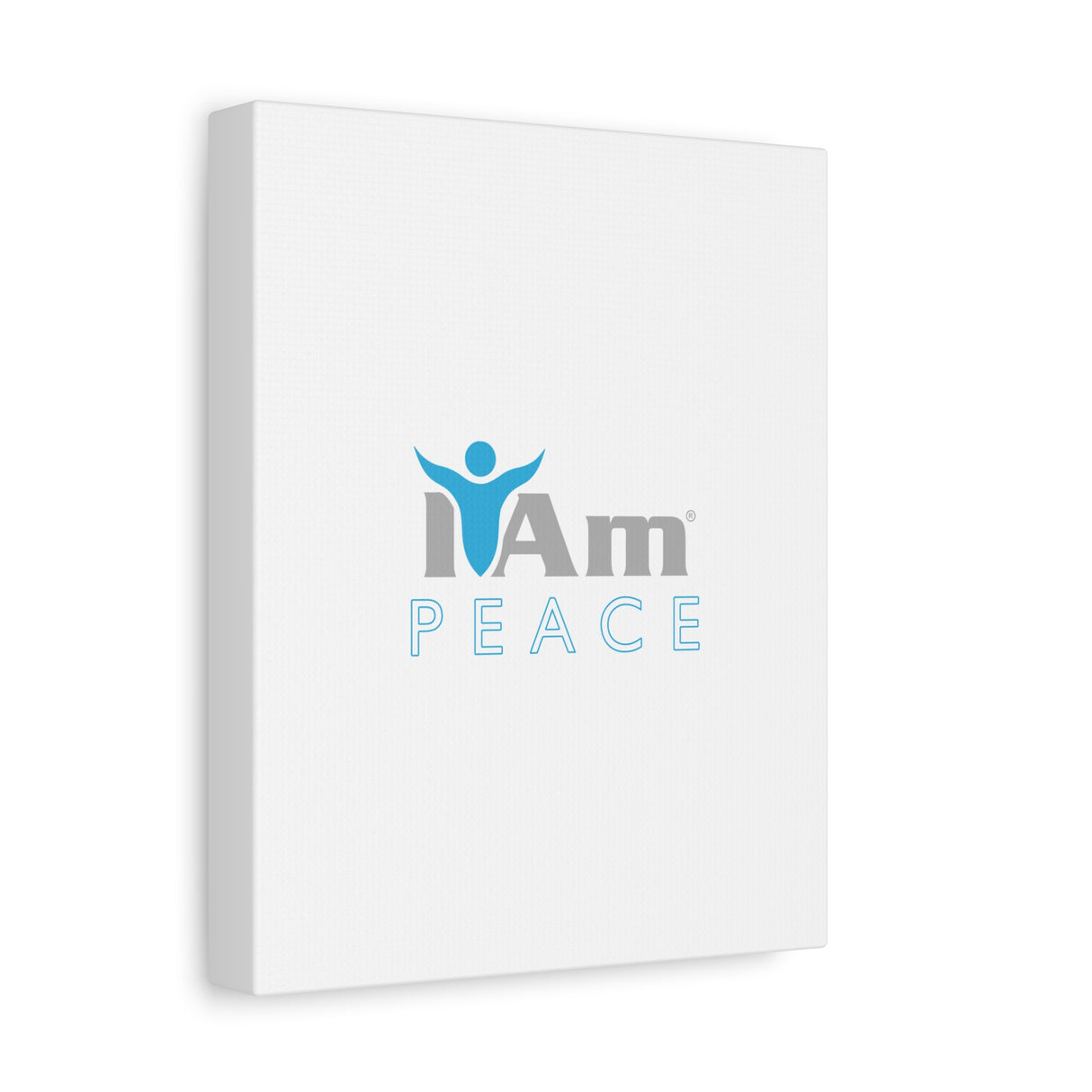 I Am Peace Canvas Wall Art - Inspirational Home Decor