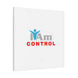 'I Am Control' Canvas Wall Art - Inspirational Home Decor