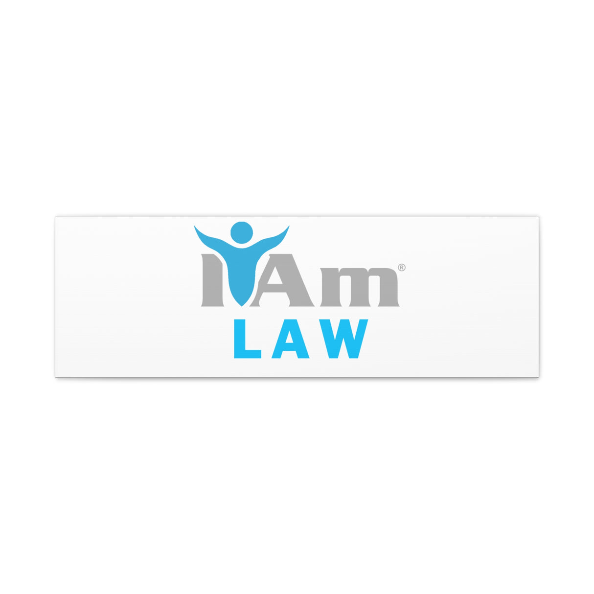 I Am Law Canvas Wall Art - Inspirational Home Decor