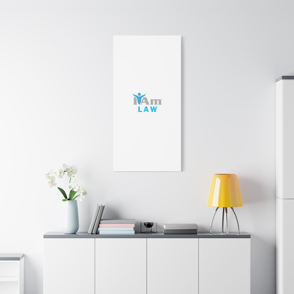 I Am Law Canvas Wall Art - Inspirational Home Decor