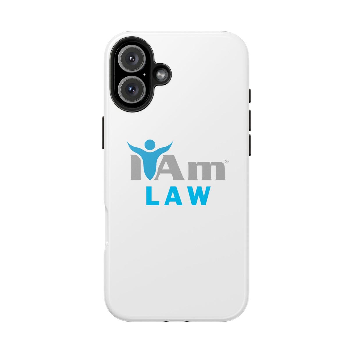 "I Am Law" Affirmation Inspirational Tough Phone Case - I Am Law Motivational Design