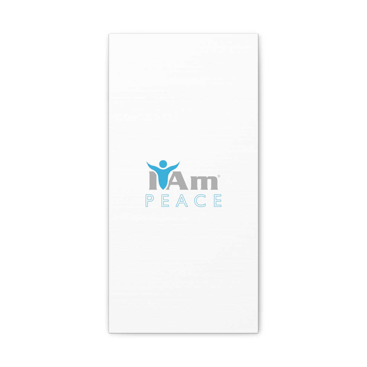 I Am Peace Canvas Wall Art - Inspirational Home Decor