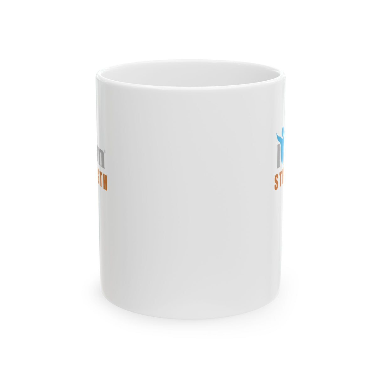 "I Am Strength" Affirmational Ceramic Mug - Perfect Motivation for Coffee Lovers & Gifts