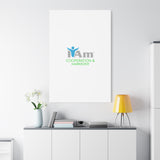 I Am Cooperation and Hamony Canvas Wall Art - Inspirational Home Decor