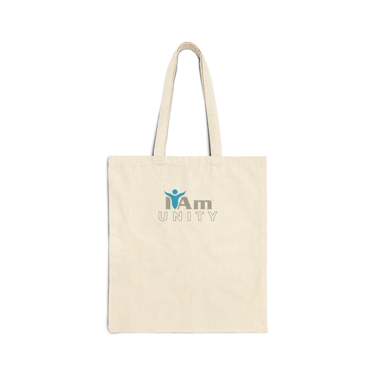 I Am Unity Cotton Canvas Tote Bag - Eco-Friendly Motivational Tote for Everyday Use