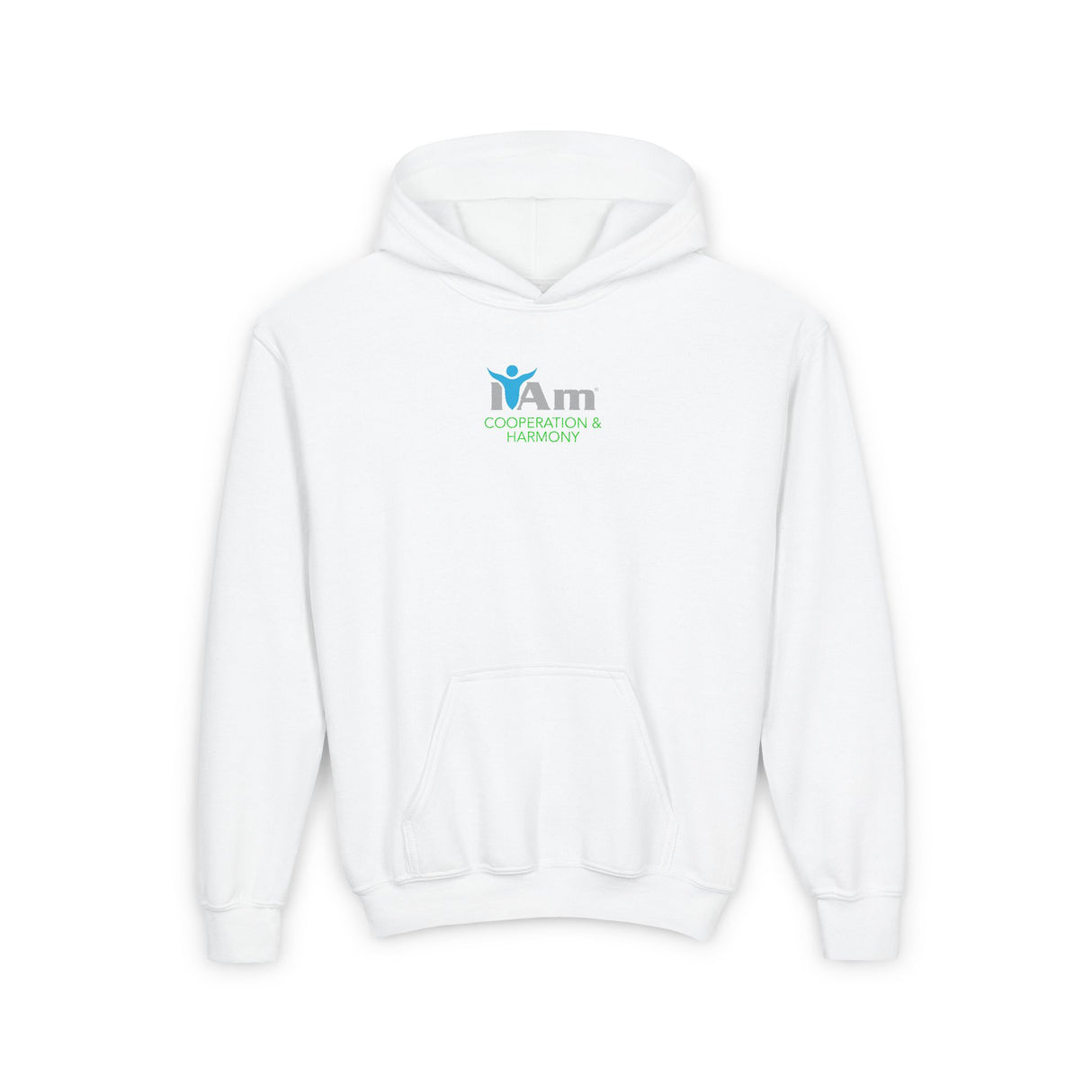 Boys' I Am Cooperation and Harmony Hoodie - Comfortable & Inspirational Sweatshirt for Kids