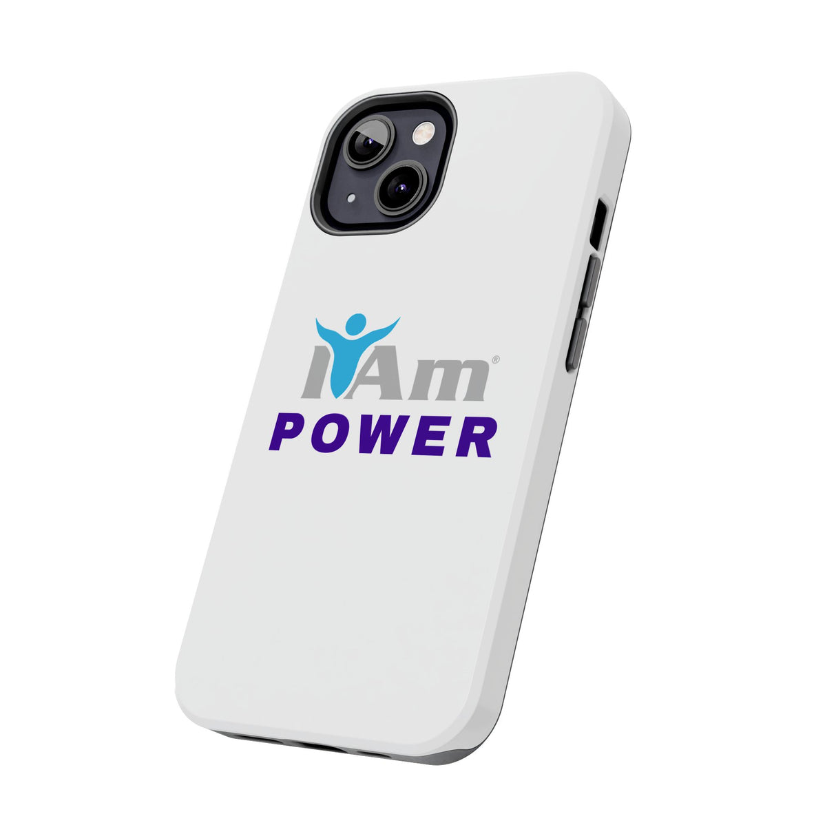 "I Am Power" Affirmation Inspirational Tough Phone Case - I Am POWER Motivational Design