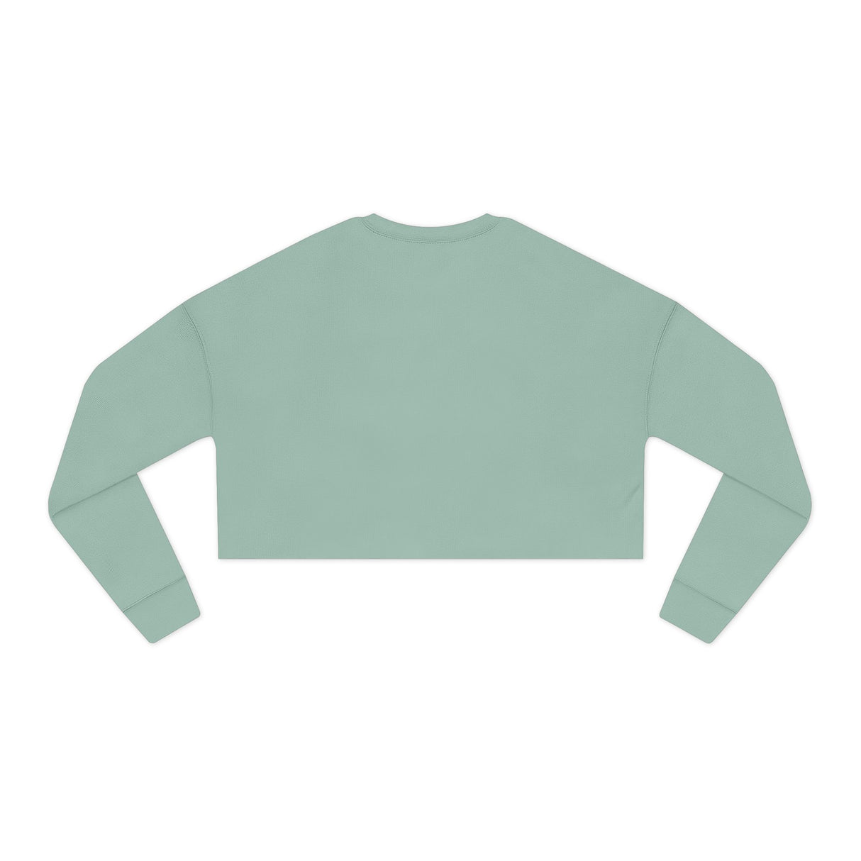 'I Am Devotion' Stylish Women's Cropped Sweatshirt - Perfect for Casual Looks