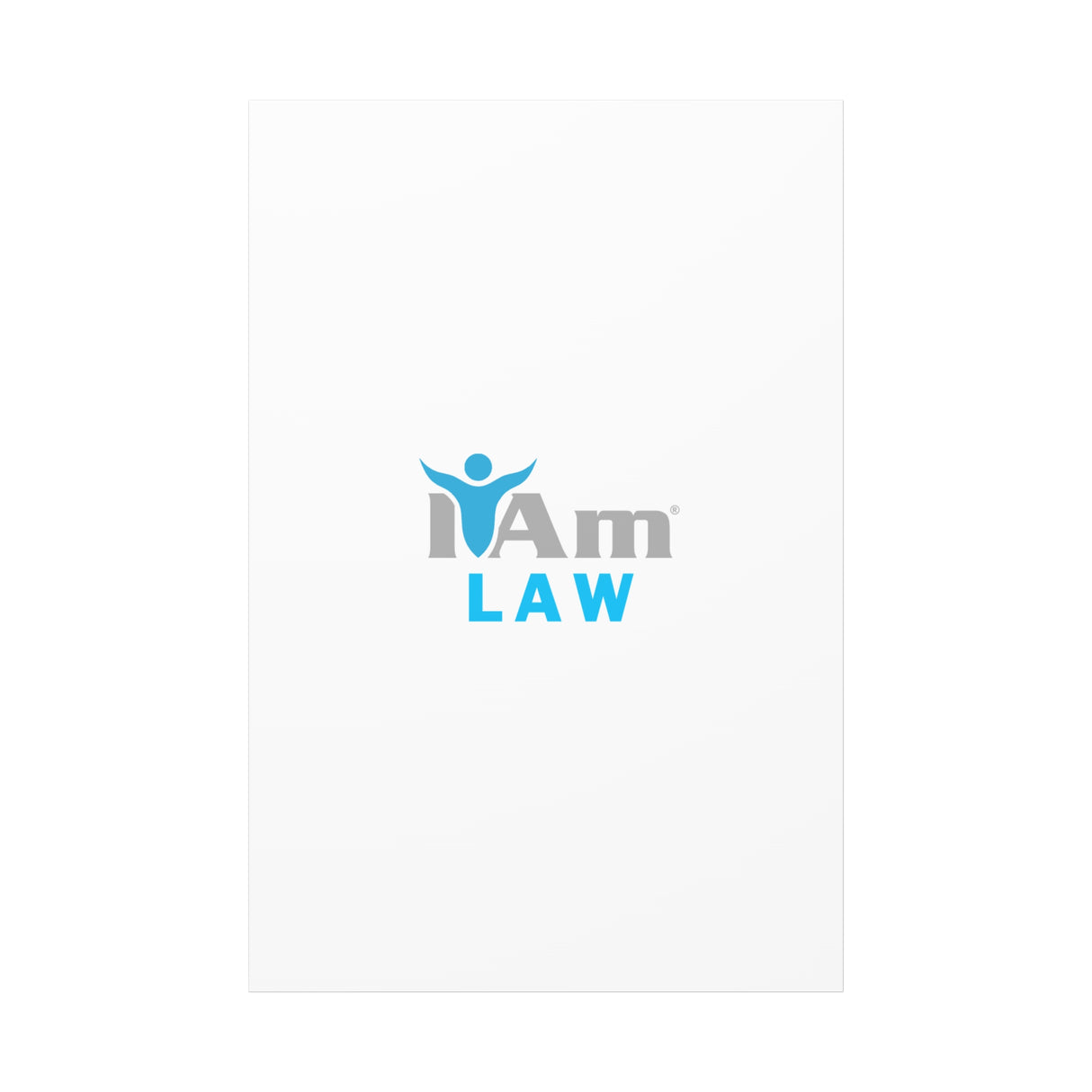 I Am Law Canvas Wall Art - Inspirational Home Decor