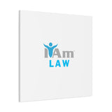 I Am Law Canvas Wall Art - Inspirational Home Decor