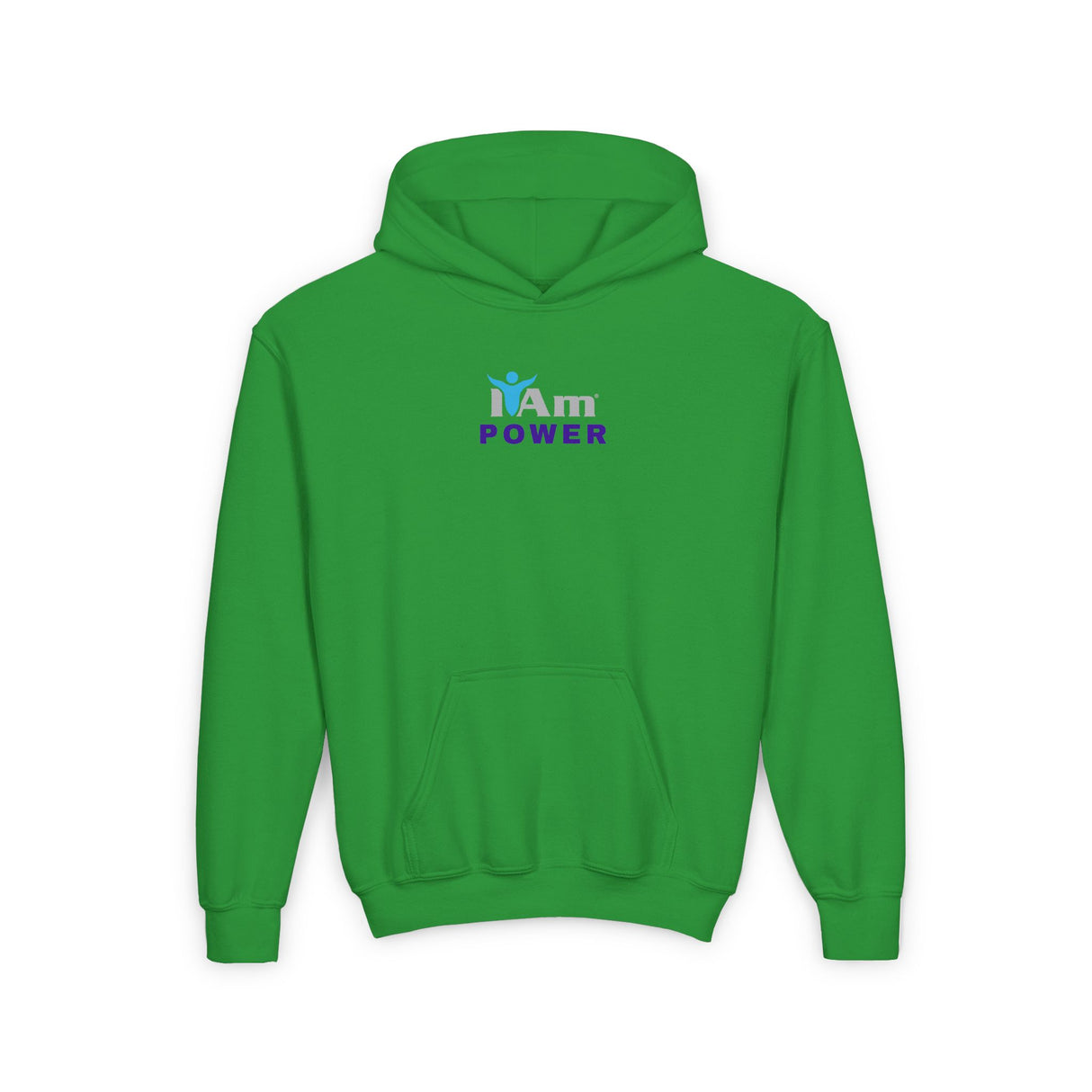 Boys' I Am Power Hoodie - Comfortable & Inspirational Sweatshirt for Kids