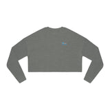 'I Am Devotion' Stylish Women's Cropped Sweatshirt - Perfect for Casual Looks