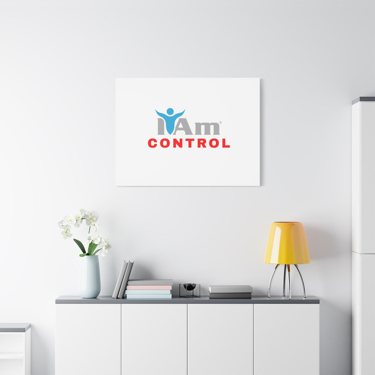 'I Am Control' Canvas Wall Art - Inspirational Home Decor