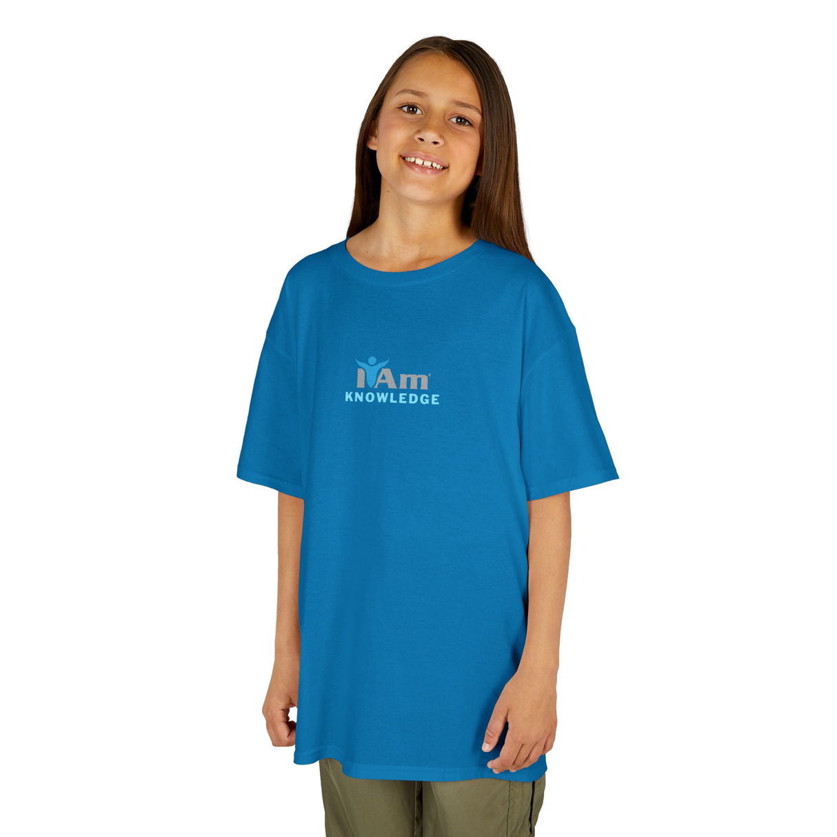 Girls Heavy Cotton 'I Am Knowledge'™ Tee