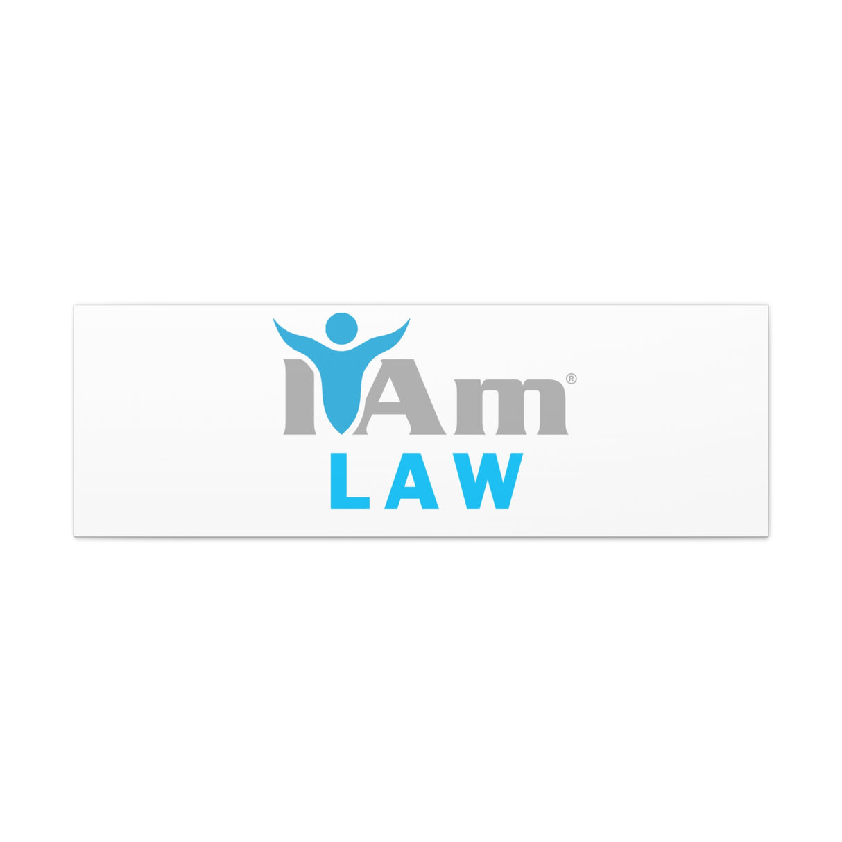 I Am Law Canvas Wall Art - Inspirational Home Decor