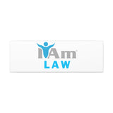 I Am Law Canvas Wall Art - Inspirational Home Decor