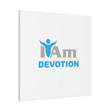 I Am Devotion Canvas Wall Art - Inspirational Home Decor