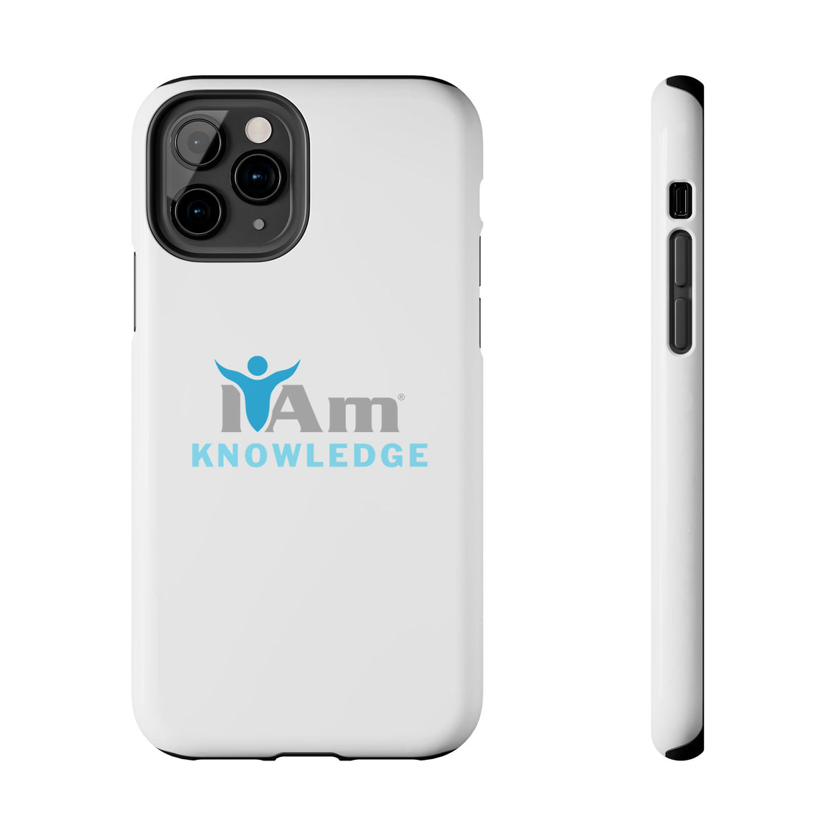 "I Am Knowledge" Affirmation Inspirational Tough Phone Case - I Am Knowledge Motivational Design