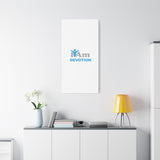 I Am Devotion Canvas Wall Art - Inspirational Home Decor