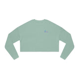 'I Am Protection' Stylish Women's Cropped Sweatshirt - Perfect for Casual Looks