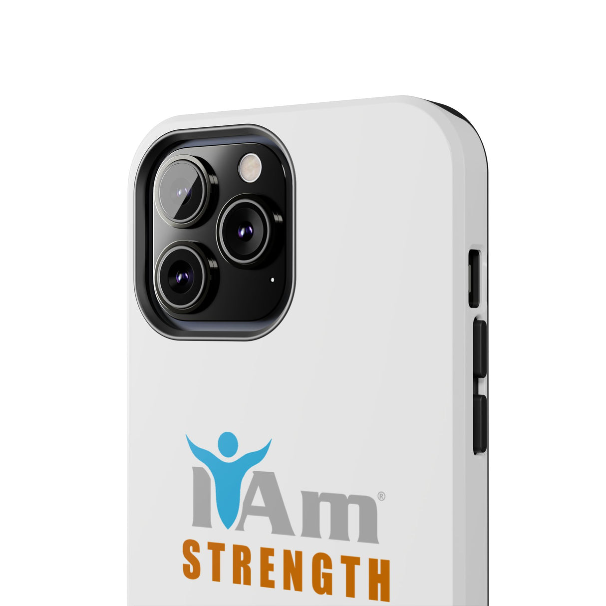 "I Am Strength" Affirmation Inspirational Tough Phone Case - I Am Strength Motivational Design